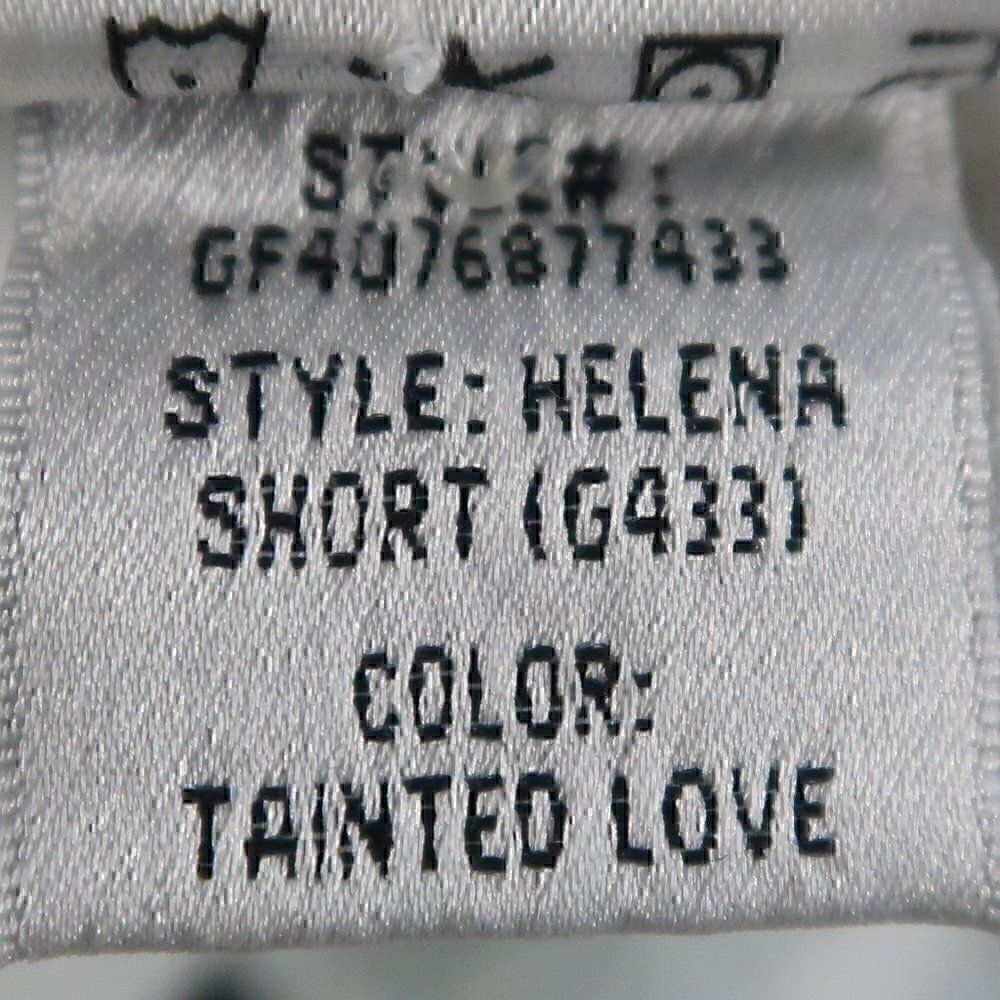 GRLFRND HELENA TAINTED LOVE DISTRESSED CUT OFF BUTTON FLY BLUE JEANS SIZE 25 - Picture 3 of 9